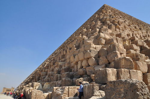 古埃及人建金字塔时