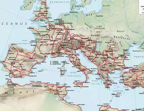 罗马道路网络的作用